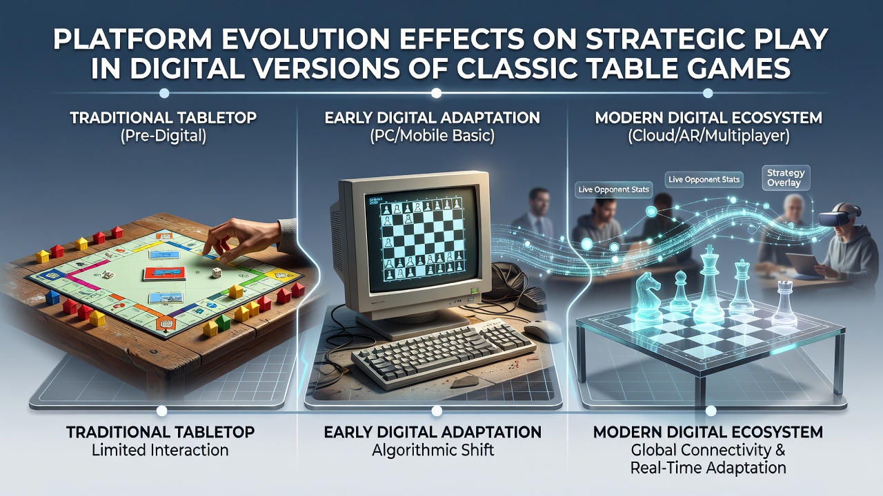 Mobile and desktop screenshots comparing strategic overlays in digital poker and blackjack
